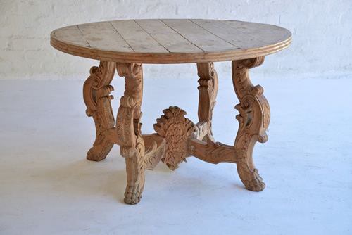 019 Tables - Ornate wooden 01
